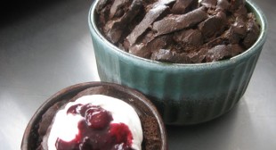 Farm to Market’s chocolate cherry bread makes a romantic dessert for two